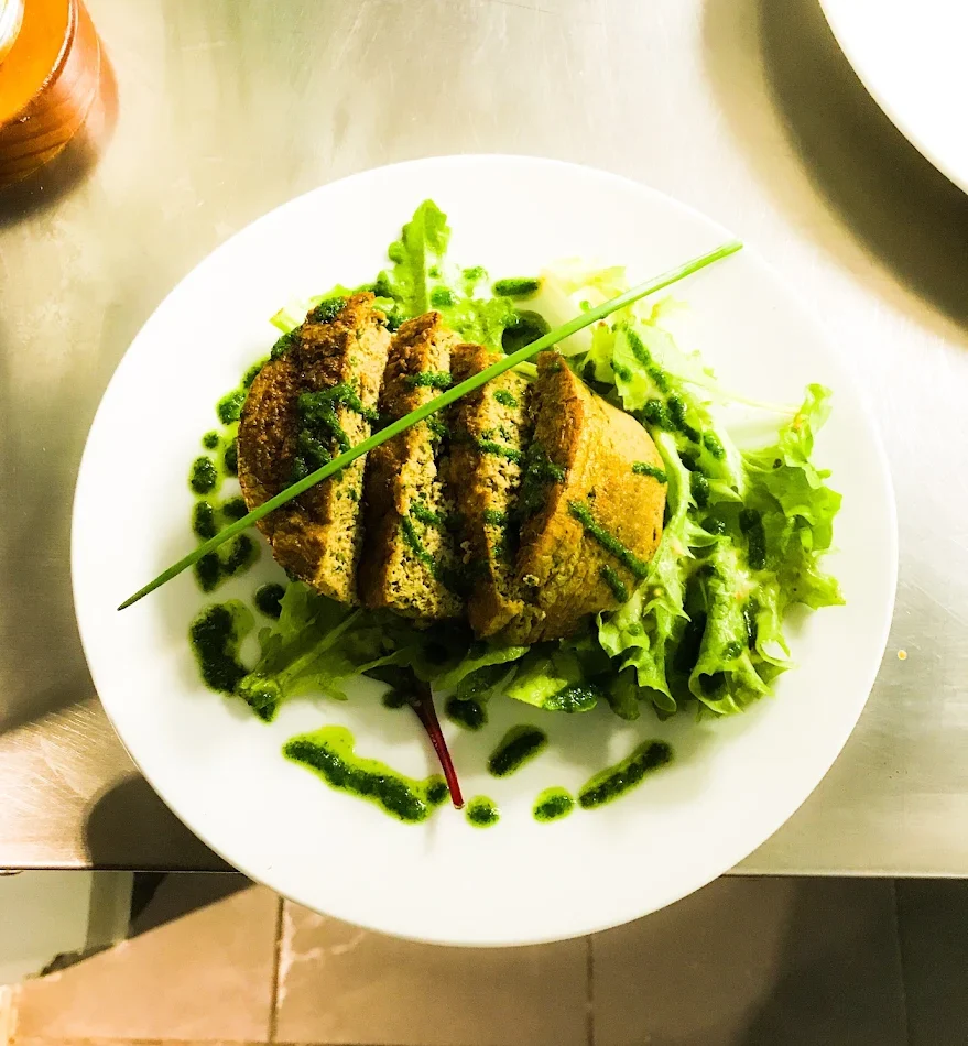 Plat maison servi à la brasserie Le Chapitre